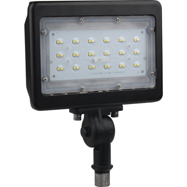 Nuvo LED Medium Flood Light, 30W, 5000K, Bronze Finish, 100V277V, Dimmable 65/536R1